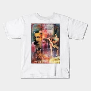 Collage Art Josephine Baker Kids T-Shirt